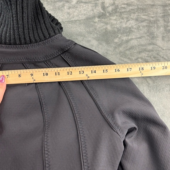Stella McCartney Adidas Jacket Women’s XS High Collar Thermal Activewear Black - Picture 13 of 13